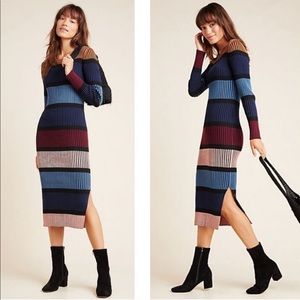 Anthopologie Dolan Lorna Midi Dress Medium